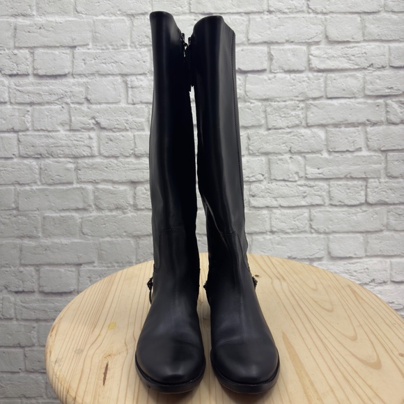 FRANCO SARTO Women's A-Lindy Black High Shaft Boots Sz US 9.5 Minimalist - Picture 5 of 16